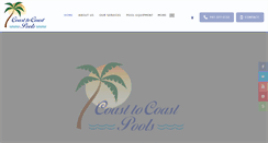 Desktop Screenshot of coasttocoastpools.com